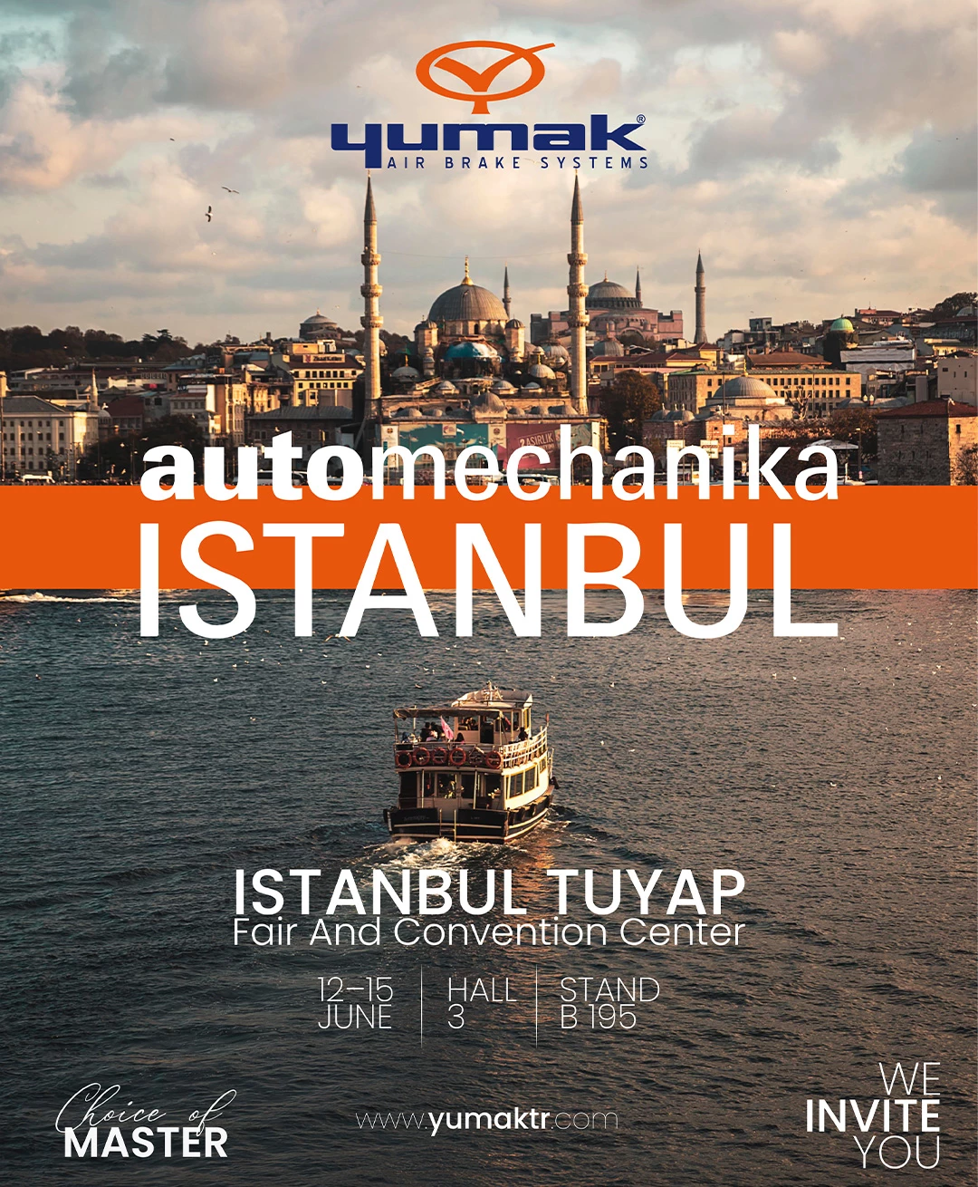 Yumak Otomotiv Automechanika İstanbul 2025’te!